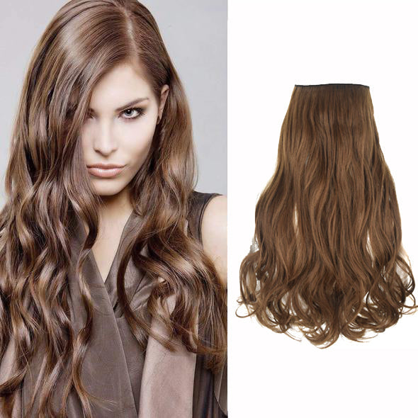 Wave Halo Clip in Hair Extensions Wigs