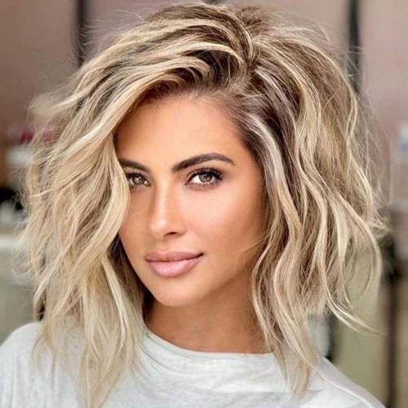 Layered hair Natural Hair Topper Can Be Hot Roll and Dyed
