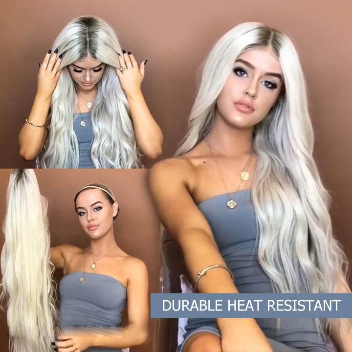 Durable Heat resistant full wig