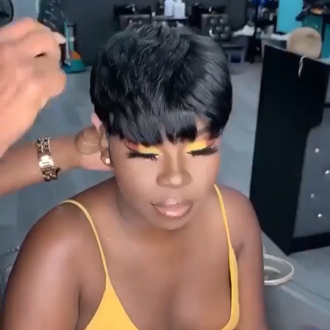 Short Wig 4Inch Bob Straight Hair