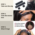 Chocolate Reddish Brown Ready To Wear Glueless Wigs Bouncy Curl 13x4 Lace Front Human Hair Wig Pre Plucked 250% Density