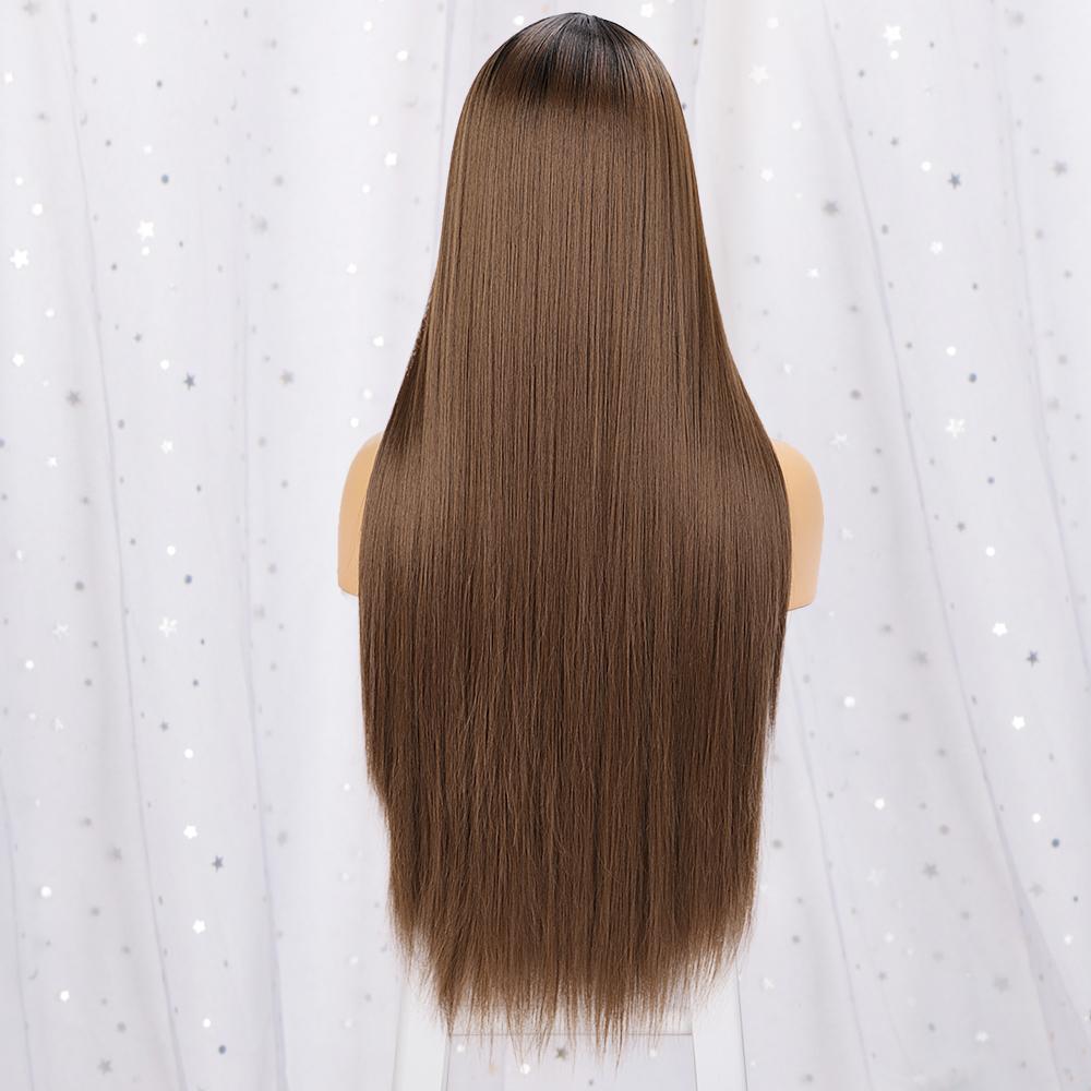 Hot Brazilian Long Straight Hair Mini Lace Front Wigs